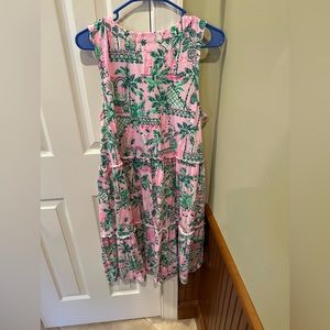 Lilly Pulitzer Lorina Swing dress pink and green
